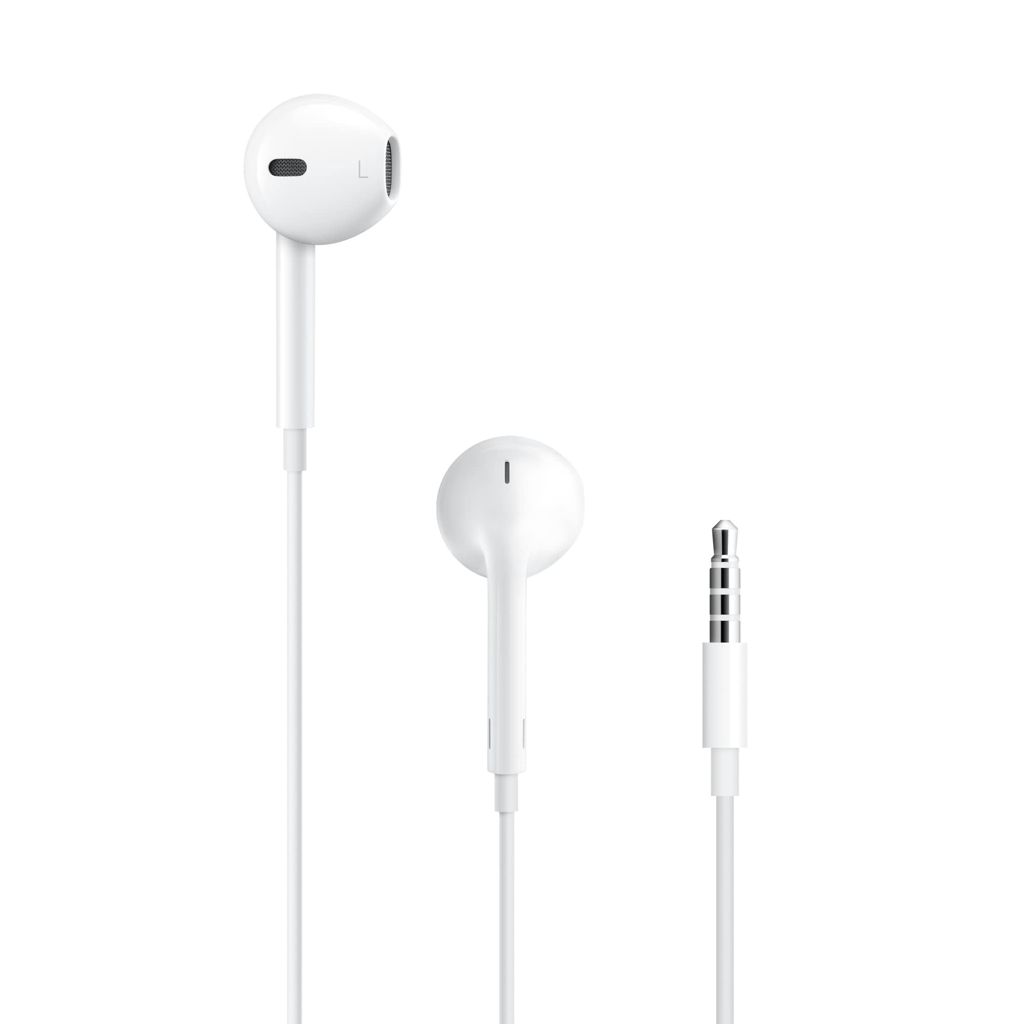 Auriculares Apple Earpods Con Cable De 3,5 Mm Con Mando A Distancia