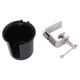 thumbnail image 2 of Soporte de tazas de mesa Sitio lateral del escritorio de la bebida Automotriz automotriz anti-colocación de la mesa del escritorio de la abrazadera de Dia negra 9.8 cm, 2 of 5