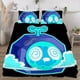 thumbnail image 2 of Blox Fruit Face on print Soft Bed Set Lightweight 3 Pieces Bedding Sets for All Season Comforter Set Easy Care, 2 of 5