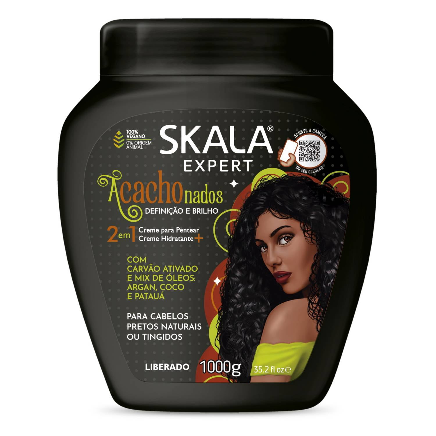 Skala - Mascara Capilar Hidratante Acachonados 1kg