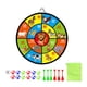 thumbnail image 5 of Tablero De Dardos De Doble Cara Para Niños Juego De Lanzamiento De Discos De Dardos Con Tema De Animales De 29 Pulgadas Animal, 5 of 5