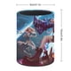 thumbnail image 2 of Liga de Leyendas-theme Cylinder Pen Holder Pencil Organizer with Flannel Lining PVC Leather Material Cardboard Base for study work 10*8CM, 2 of 6