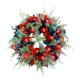 thumbnail image 4 of Guirnalda Colgante De Pared De Guirnalda De Flores De Navidad De 50 Cm Para Jardín De Oficina De Vacaciones Rojo, 4 of 5
