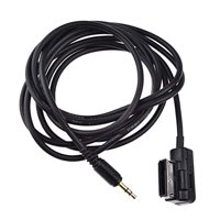 Magideal - Coche Ami Aux 3.5 Adaptador De Mp3 / Cable Aux De Interfaz De Música De 2M, Para R8 Tt A3 Q3 Q5 Q7 A8 A8L.