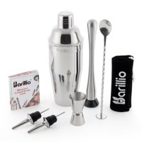 Bartender Kit Barillio Mixology De 8 Piezas Con Set De Coctelera