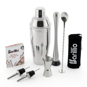 Bartender Kit Barillio Mixology De 8 Piezas Con Set De Coctelera