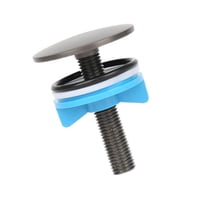 Bothyi - Tapas Para Orificios Para Fregadero De Cocina, Tapa Para Orificio Para Grifo, Para Hotel, Cocina, Bañera, Gris Y Negro