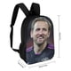 thumbnail image 2 of Harry Kane-theme Backpack, Campus style schoolbag Bookbag with Adjustable Shoulder Straps And Large Zip Compartment, Unisex Travel Bags.43cm, 2 of 6