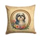 thumbnail image 1 of Almohada Decorativa Shih Tzu Flowers 14x14 Cm, 1 of 7