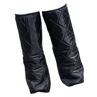 Ioensy - Mangas Largas Para Piernas Resistencia Al Viento Cremallera Banda Elástica Para Esquí Al Aire Libre