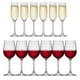 thumbnail image 1 of Set 6 Copas Flute 195ml + 6 Copas Vino 405ml Montepulciano, 1 of 2