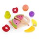 thumbnail image 1 of Set de comida Pretend Play de madera B. toys Chop n' Play Fruits, 1 of 6