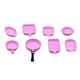 thumbnail image 4 of Casa De Mu?ecas En Miniatura Accesorios De Cocina 1 6 Escala Plato Tazón Adultos Ni?os Rosa, 4 of 5