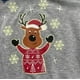 thumbnail image 2 of Polera niño Navidad, Talla: 12-24 meses, 100% viscosa de algodón, con broches en hombros. Reno/nieve, 2 of 3