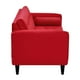 thumbnail image 5 of Sofa Retro 2c Felpa 00 Rojo, 5 of 6