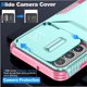 thumbnail image 2 of Funda Resistente para Samsung Galaxy A26 con Tapa Deslizante y Protección Militar Verde, 2 of 6