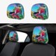 thumbnail image 1 of Trolls Funda Protectora Universal para Reposacabezas de Coche, Funda Elástica para Reposacabezas de Asiento de Auto, Funda de Tela Antipolvo, Accesorios de Interior 2 Piezas, 1 of 6