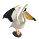 thumbnail image 2 of Miniatura Animales Aves Modelo Estatuilla Estatua Scupltue Toy Pelican 2, 2 of 5