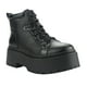 thumbnail image 3 of Botin Chalada Mujer Rust-21 Negro Plataforma, 3 of 7