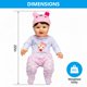 thumbnail image 4 of Muñeca terapéutica Assistex Reborn Baby de 22 cm con demencia para personas mayores, 4 of 9