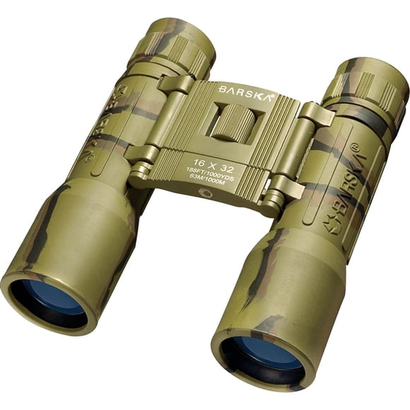 Binoculares Barska Lucid View 16x32 camuflados compactos