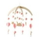 thumbnail image 1 of Cuna De Madera Para Bebé, Juguete Sensorial Móvil, Guardería Móvil Para Niños Recién Nacidos, Rosa Bebé, 1 of 5