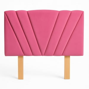 Ethan Desing - Respaldo 2 Plazas Tubular En V Rosado