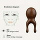 thumbnail image 2 of Rejuvenate Your Skin with Our Natural Sandalwood Wooden Gua Sha Massage Tool - 1pc/2pcs, 2 of 4