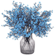thumbnail image 1 of 6 piezas de flores artificiales de otoño, flores de aliento de bebé falsas, ramo de gypsophila artificial a granel, arreglos florales de seda, centros de mesa para el hogar, cocina, dormitorio, festiv, 1 of 5