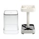 thumbnail image 1 of Soporte para Cepillos de Dientes Unique Bargains con Tapa con 3 Ranuras ABS para Baño para Pasta de Dientes 1Pc Blanco 8.86''x2.87'', 1 of 7