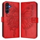 thumbnail image 5 of Funda cartera mariposa para Samsung Galaxy A16 4G con soporte y ranuras para tarjetas Rojo, 5 of 5