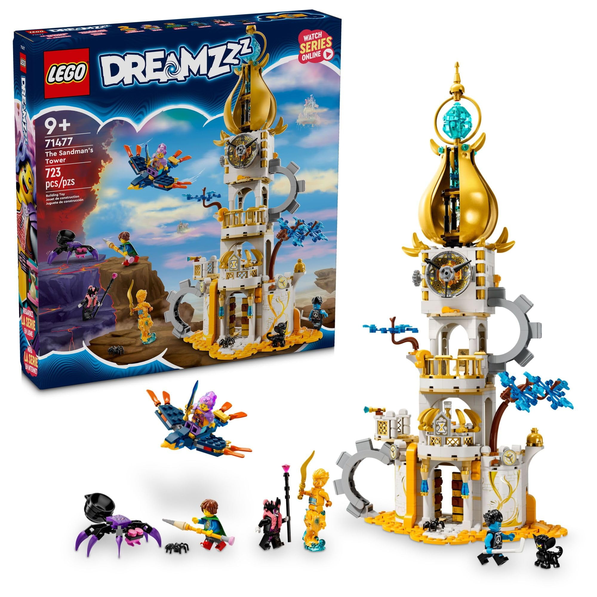 Castillo De Juguete Lego Dreamzzz The Sandman's Tower Con Minifiguras