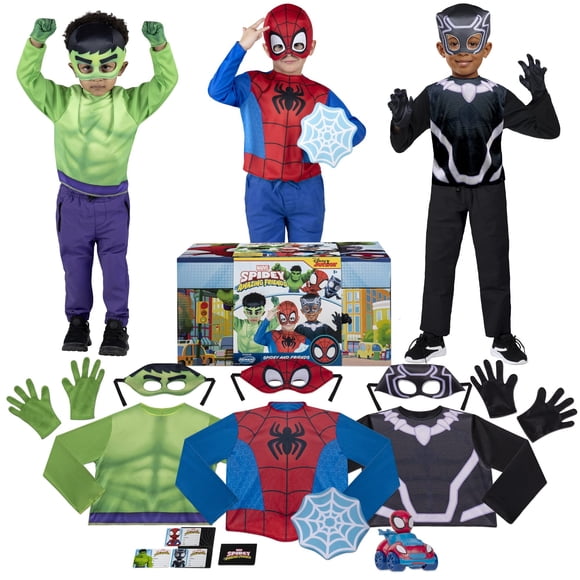 Costume Play Jazwares Marvel Spidey Friends para niños de 3 a 4 años