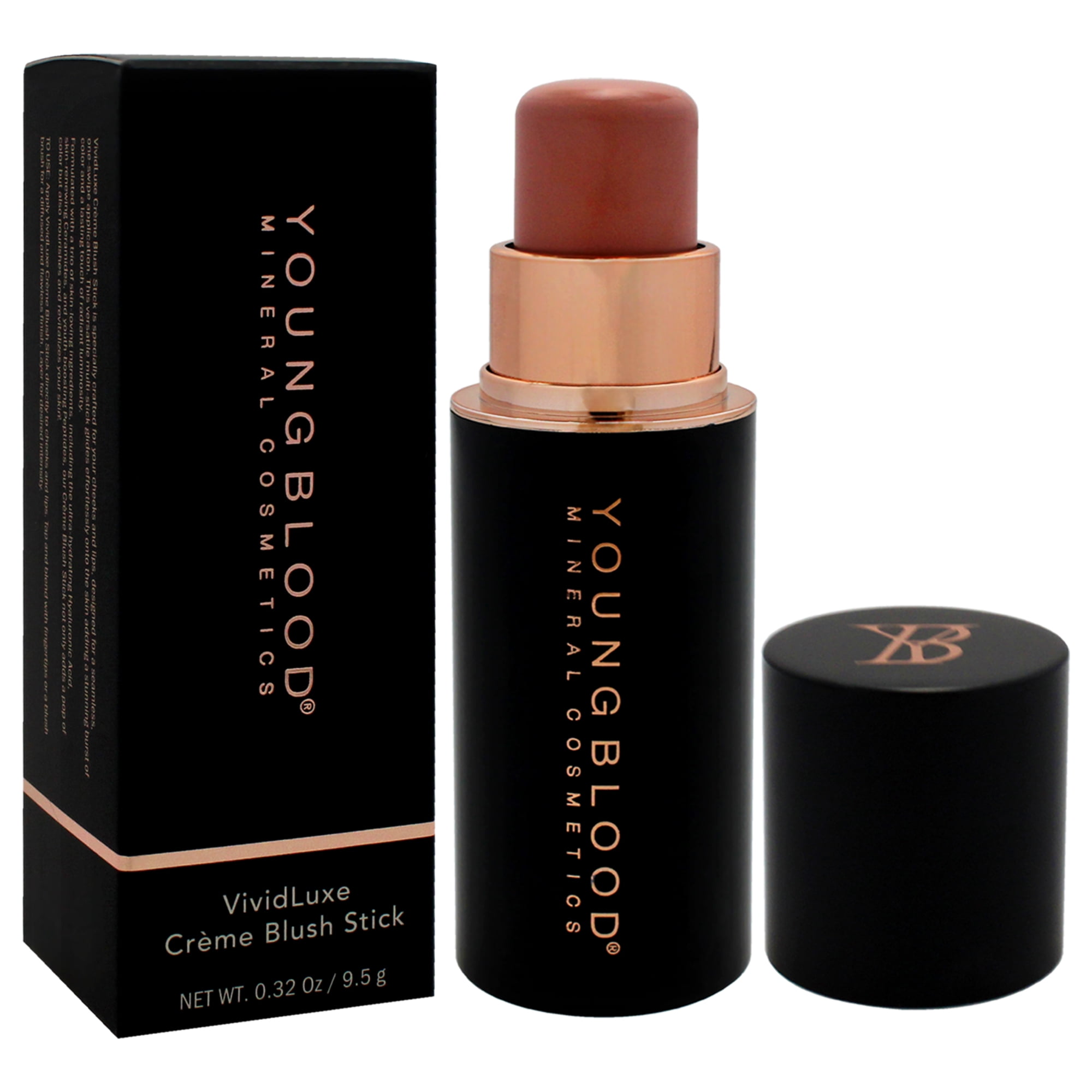 Vivid Luxe Creme-Rouge-Stick „Creme Brulee“ – 9 Ml, Cremige Textur, Für Wangen & Lippen, Leicht Aufzubauen