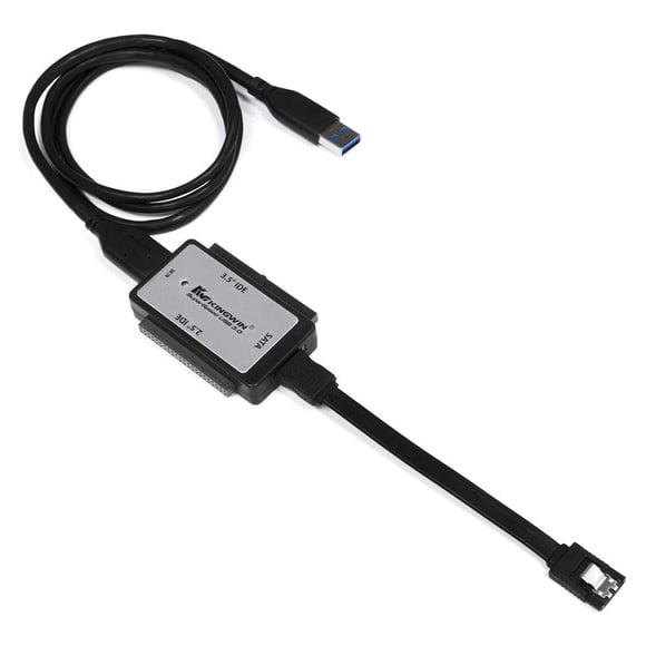Adaptador universal USB 3.0 a SSD/SATA/IDE Kingwin USI-2535SIU3