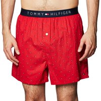 Ropa Interior Tipo Bóxer Tommy Hilfiger Tejida Para Hombre En Algodón Rojo