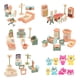 thumbnail image 1 of Juego de muebles para casa de muñecas BananMelonBM, paquete de 50 para niños a partir de 3 años, 1 of 6