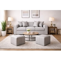 Genérico - Sofa +2Uff Benja Gris