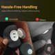 thumbnail image 5 of Parche protector impermeable Dexcom G7, Amolyfe 20 uds Stelo Overpatches, negro, 5 of 8