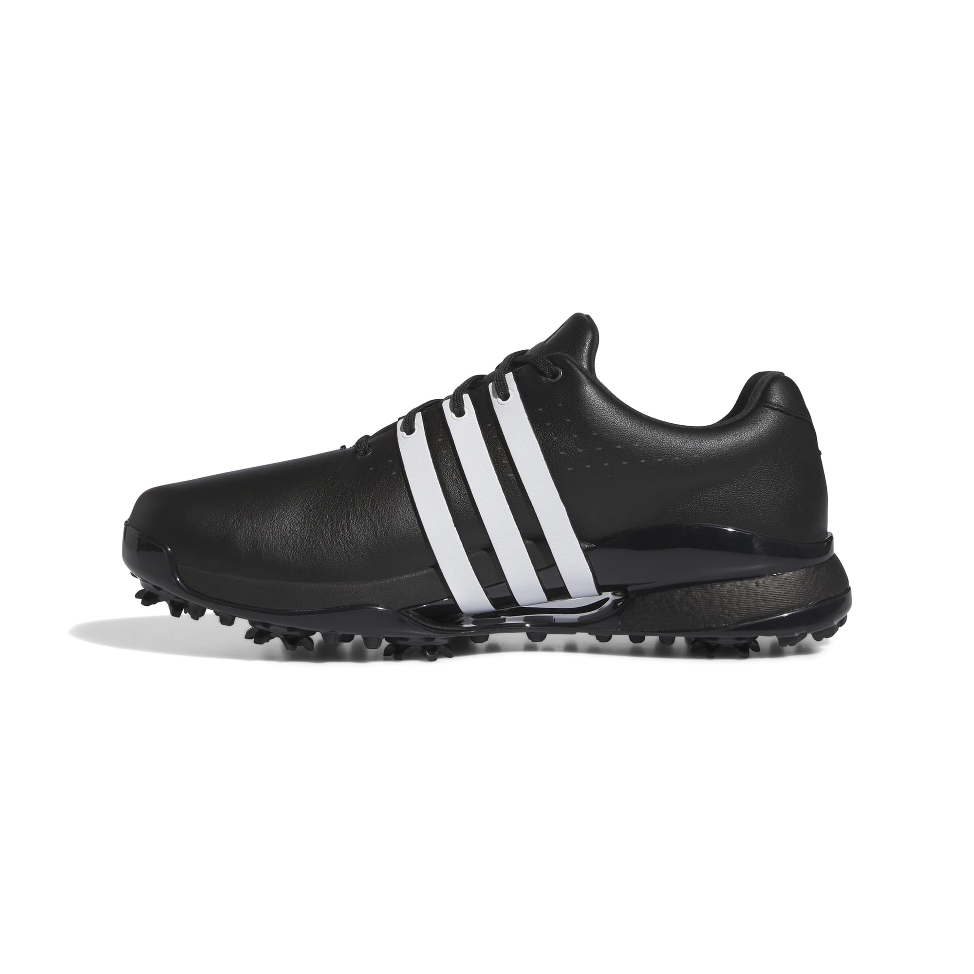 Zapatos De Golf Adidas Tour360 24 Core Para Hombre, Color Negro/calzado Blanco