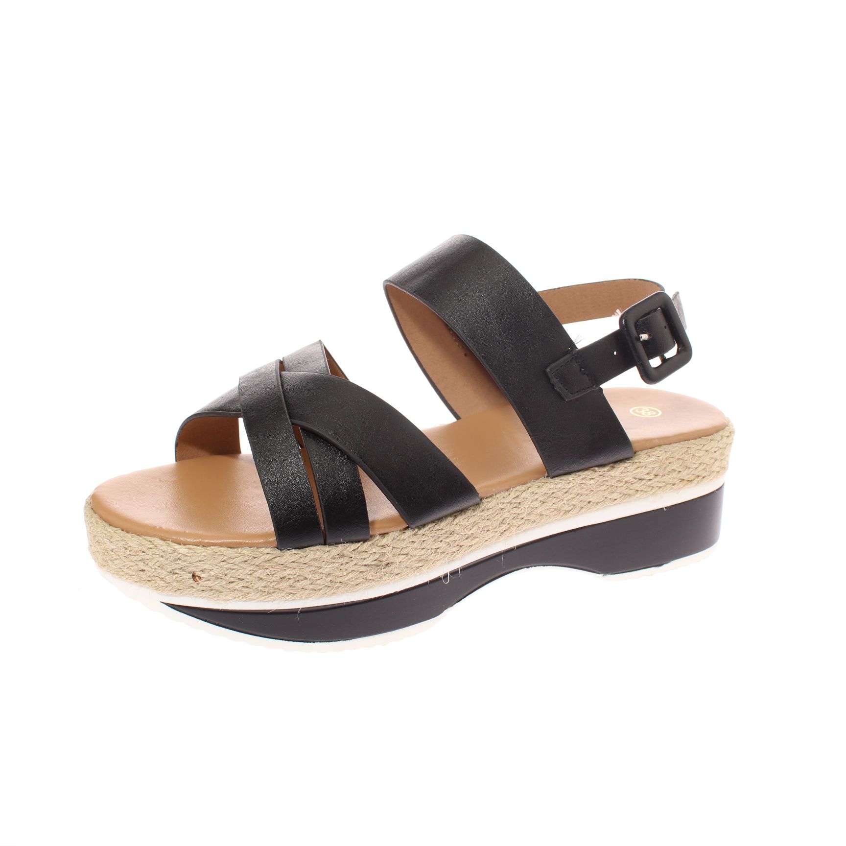 Sandalia Negro Vía Franca