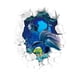 thumbnail image 1 of Pegatina Undersea World Para Tapa De Asiento De Inodoro, Pegatina Para Cisterna De Baño, 1 of 5