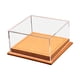thumbnail image 5 of Vitrina Para Maquetas De Dos Coches A Escala 1/64, Accesorios Portátiles, Tapa De Acrílico Transparente, Color Marrón Claro, 5 of 5
