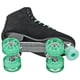 thumbnail image 5 of Patines Roller Derby Elite Driftr Classic para hombre, color negro y menta, 5 of 5