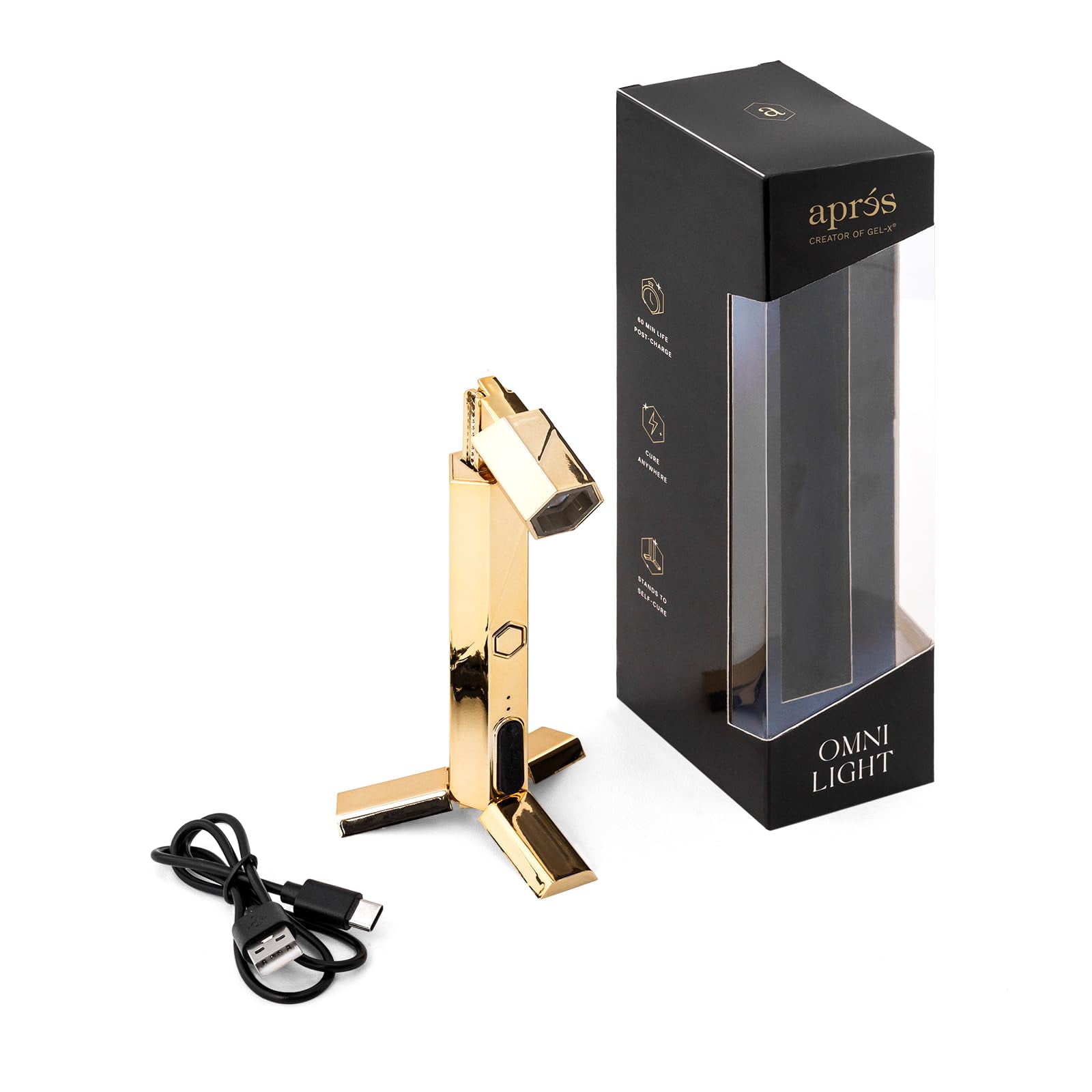 Varilla De Curado Flash Con Lámpara Led Uv Aprés Omni Light Para Uñas De Gel