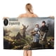 thumbnail image 1 of Medieval Toalla de playa de secado rápido con diseño temático, regalo para mujeres y niñas, ideal para cumpleaños, fans, amantes de la música, uso en la playa o al aire libre, 78 × 150 cm, 1 of 6