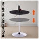 thumbnail image 2 of Pack de Mesa Redonda + 2 Silla Piso bar negro, 2 of 8