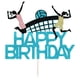 thumbnail image 2 of Fiesta De Feliz Cumpleaños De Voleibol De Cake Topper, 2 of 8