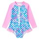 thumbnail image 1 of Traje de Baño Niña Manga Larga UPF50+ Mermaid MamboKids 3 a 4 años, 1 of 5
