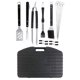 thumbnail image 2 of Set de parrilla BBQ Mr. Bar-B-Q 94069Y de 20 piezas con estuche de acero inoxidable, 2 of 5